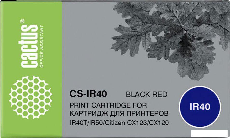 Лента для матричного картриджа CACTUS CS-IR40 (аналог Citizen IR40T/IR50)