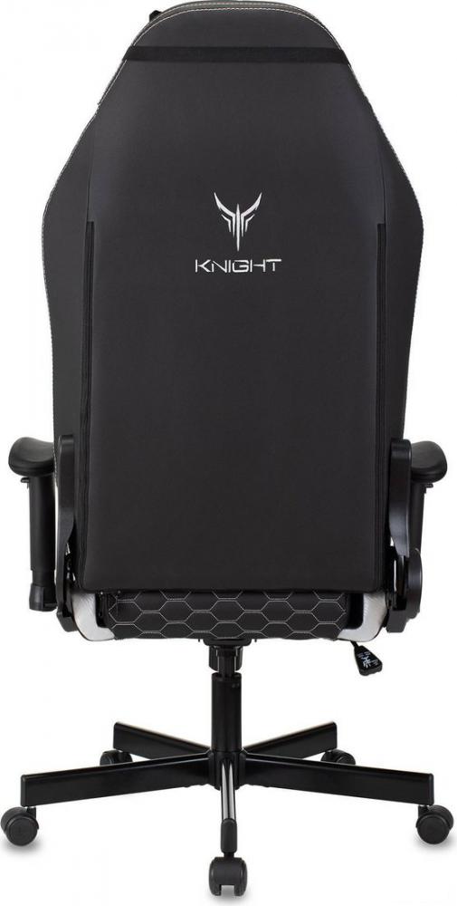 Игровое (геймерское) кресло Knight Neon (черный/серебристый)