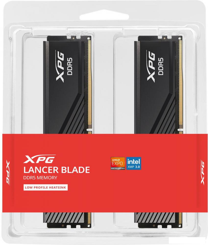 Оперативная память ADATA XPG Lancer Blade 2x16ГБ DDR5 6400 МГц AX5U6400C3216G-DTLABBK