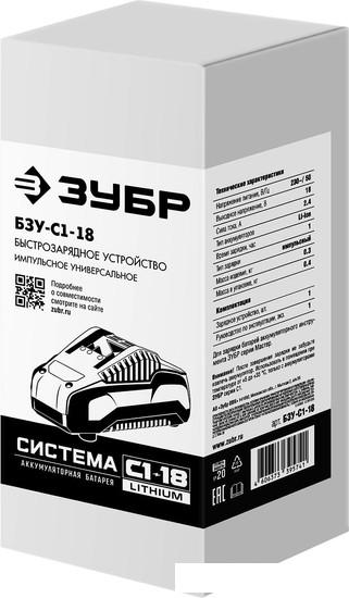 Зарядное устройство Зубр Мастер БЗУ-С1-18 (18В)