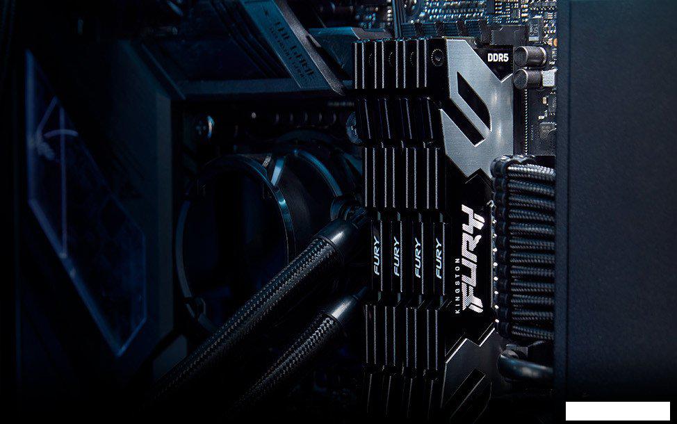 Оперативная память Kingston FURY Renegade 16ГБ DDR5 6400МГц KF564C32RS-16