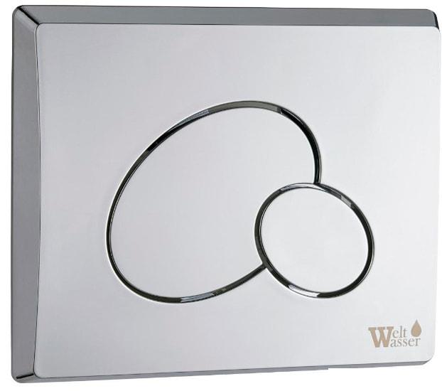 Унитаз подвесной WeltWasser Telbach 004 GL-WT + Marberg 410 RD (белый глянец/хром)