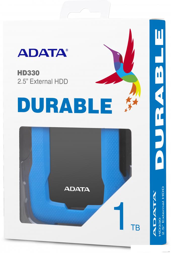 Внешний накопитель ADATA HD330 AHD330-1TU31-CBL 1TB (синий)