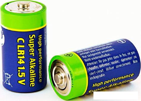Батарейка EnerGenie Super Alkaline C 2 шт. EG-BA-LR14-01
