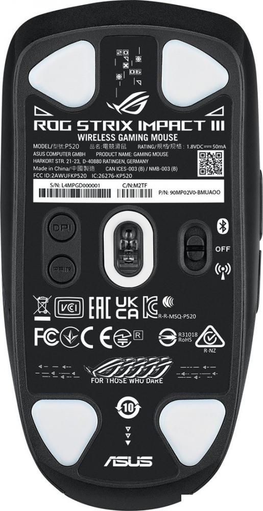 Игровая мышь ASUS ROG Strix Impact III Wireless