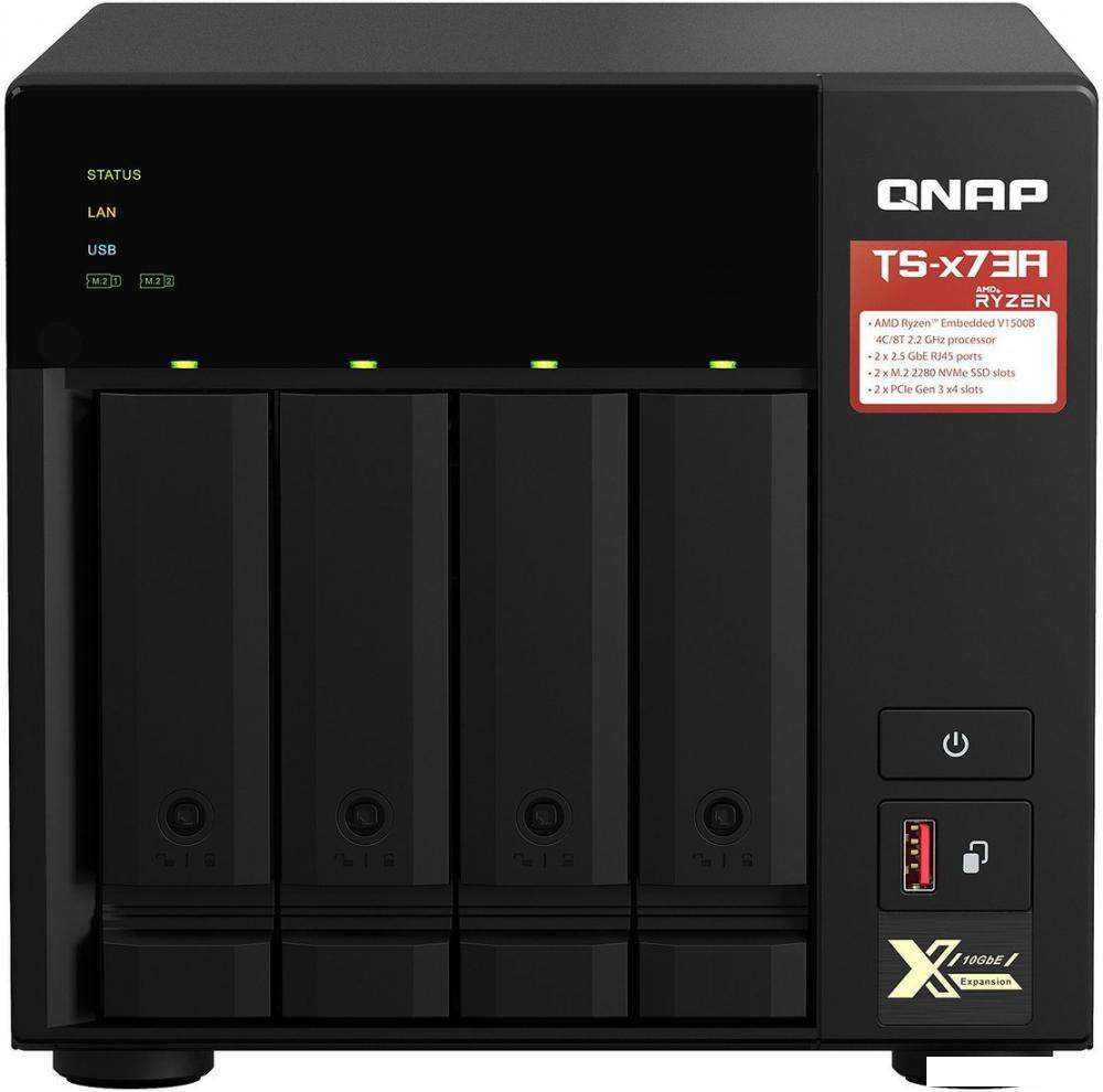 Сетевой накопитель QNAP TS-473A-8G