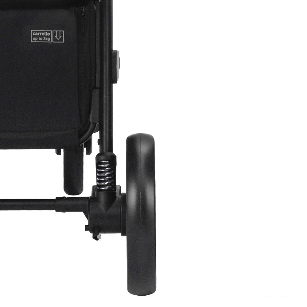 Коляска прогулочная «книга» Carrello Bravo 2023 CRL-8512 (pure black)