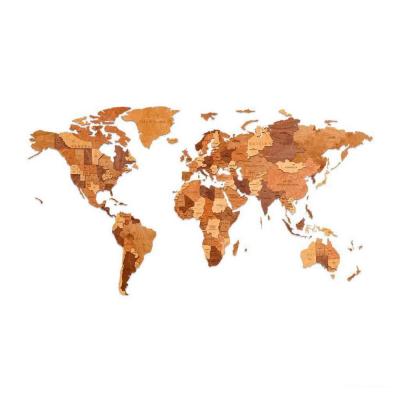 Пазл Eco-Wood-Art «Карта Мира Medium» Шоко Уорлд
