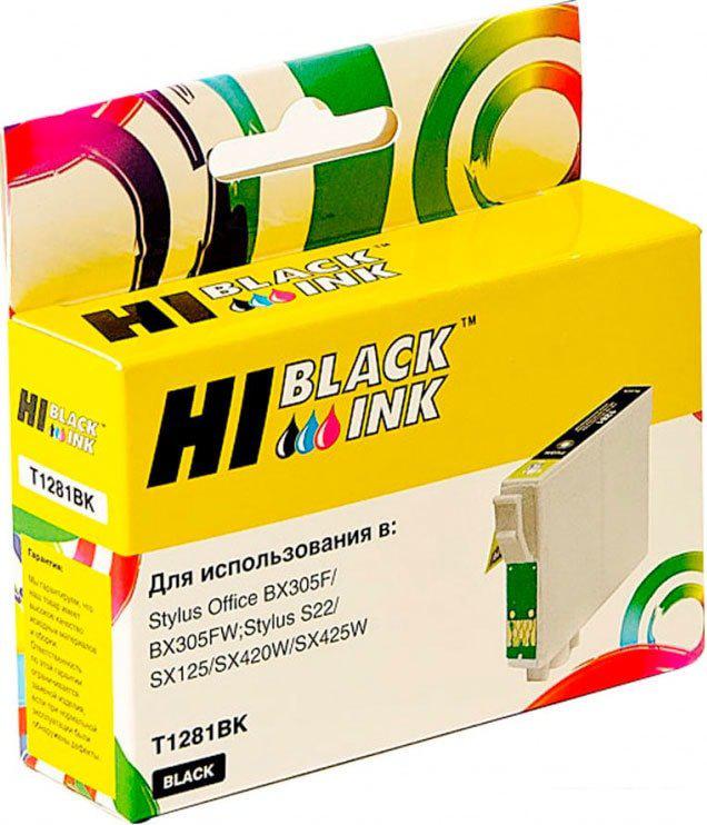 Картридж Hi-Black HB-T1281 (аналог Epson EPT12814010)