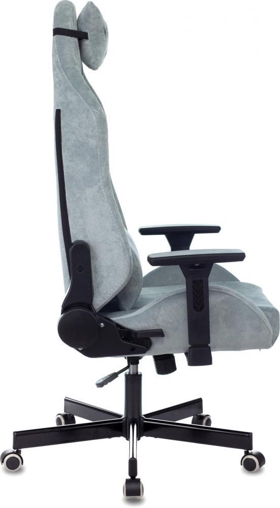 Игровое (геймерское) кресло Knight N1 Fabric Light-28 (серо-голубой)