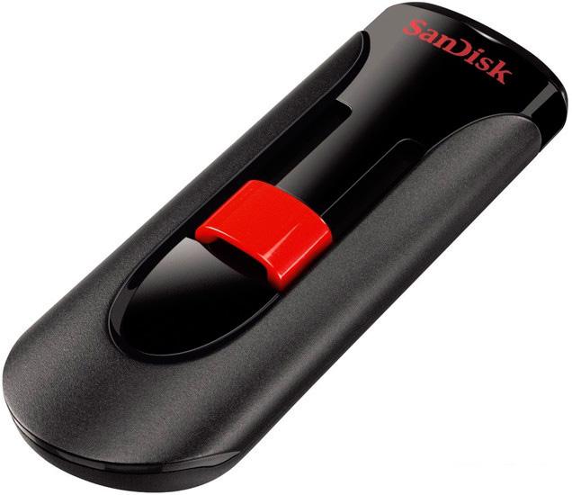 USB Flash SanDisk Cruzer Glide 256GB (черный) [SDCZ600-256G-G35]