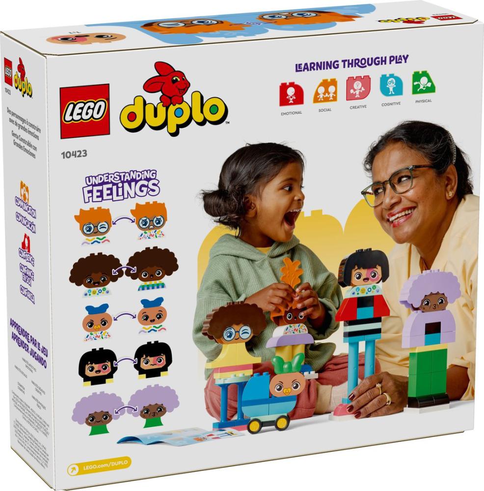 Конструктор LEGO Duplo 10423 Способные к сборке люди с сильными эмоциями