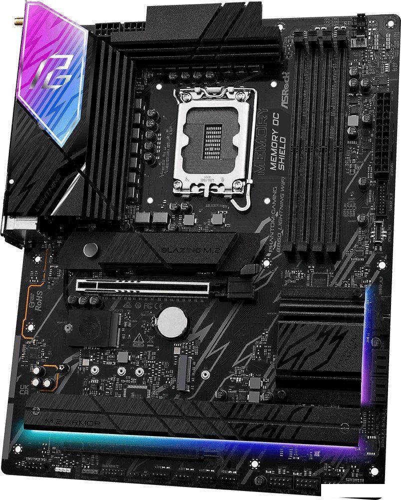 Материнская плата ASRock B860 Lightning WiFi Phantom Gaming