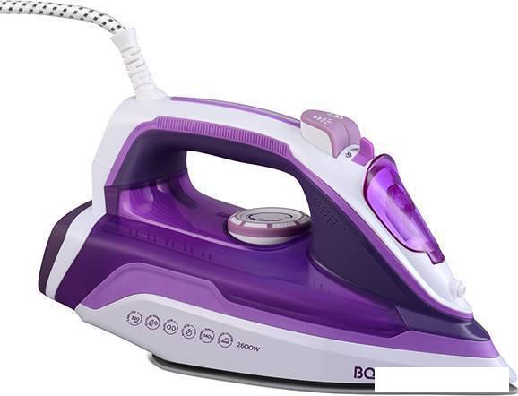 Утюг BQ SI1002 (белый/фиолетовый)
