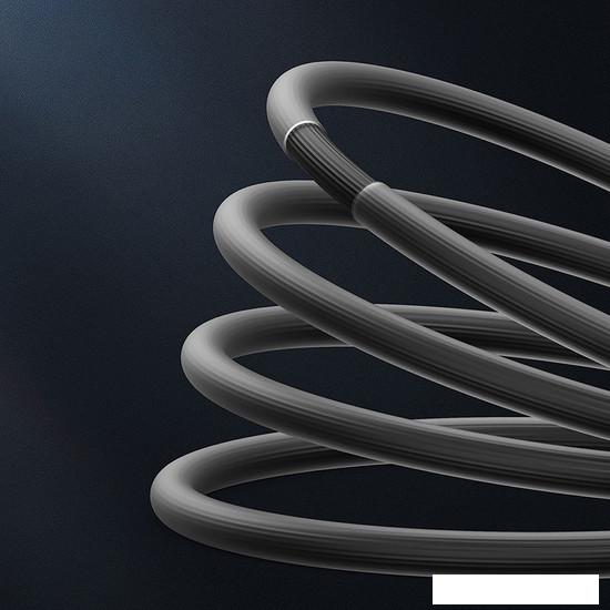 Кабель Baseus CoolPlay Series Fast Charging Data Cable 2.4A USB Type-A - Lightning (2 м, черный)