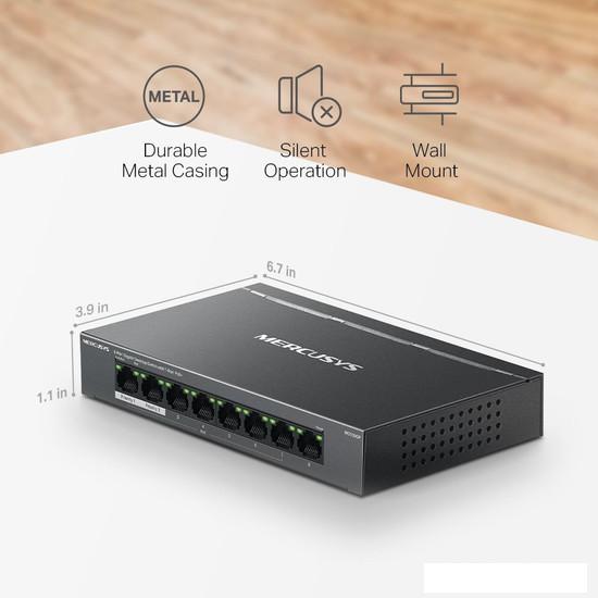 Неуправляемый коммутатор Mercusys MS108GP