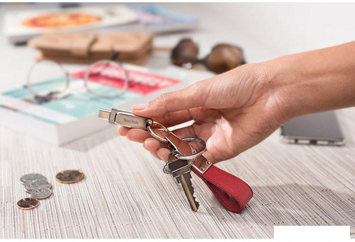 USB Flash SanDisk Ultra Dual Drive Luxe USB Type-C 256GB SDDDC4-256G-G46