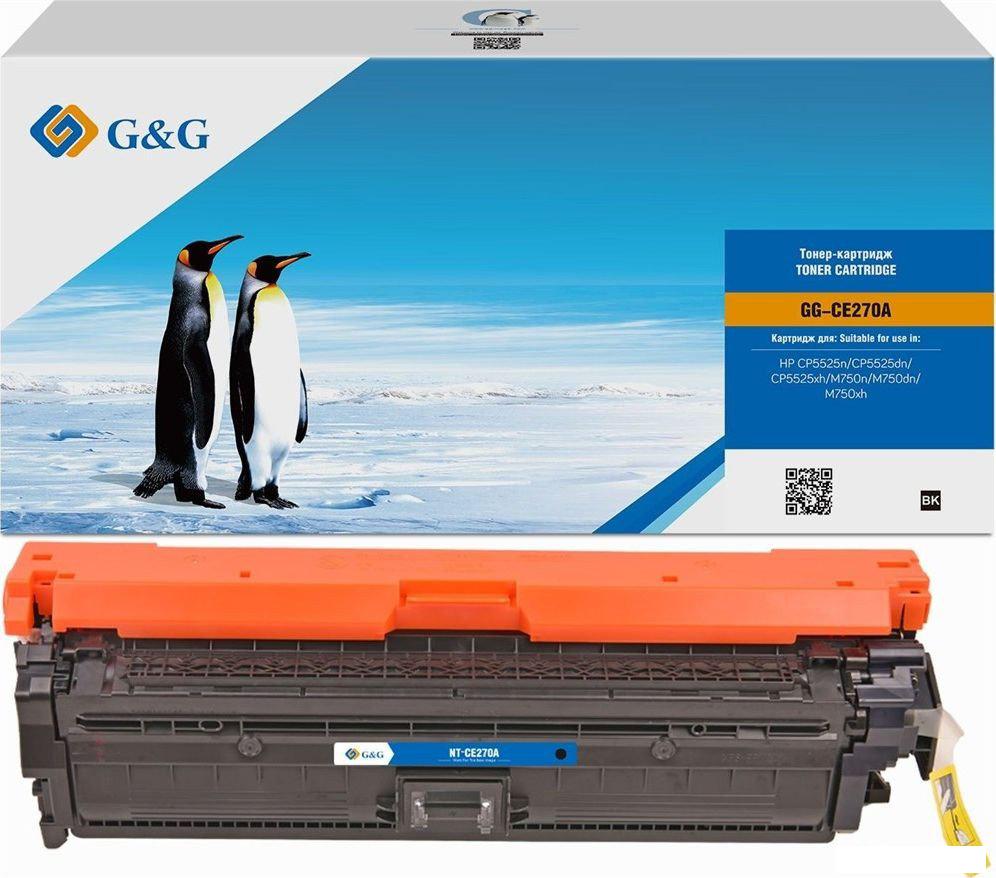 Картридж G&amp;G GG-CE270A (аналог HP CE270A)