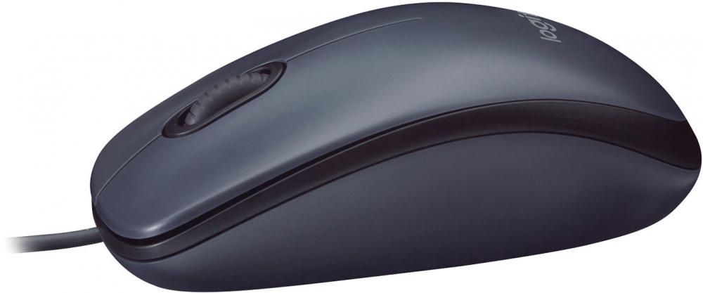 Мышь Logitech B100 (графит)