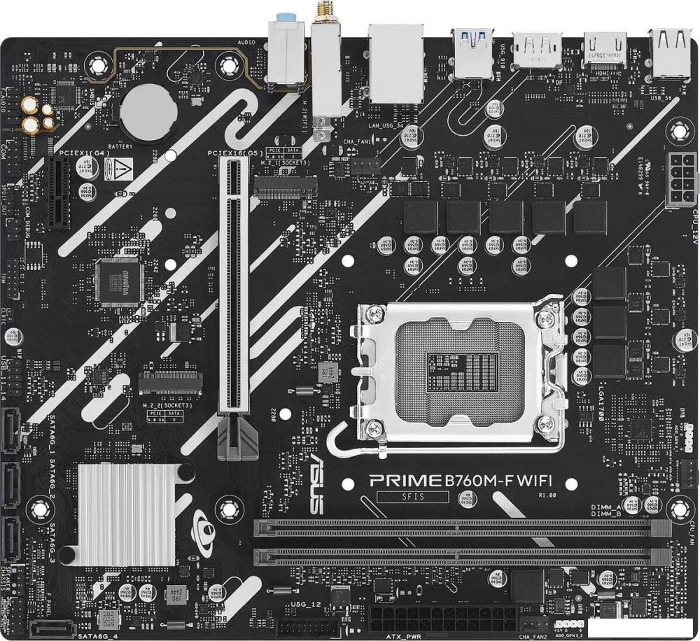Материнская плата ASUS Prime B760M-F WiFi