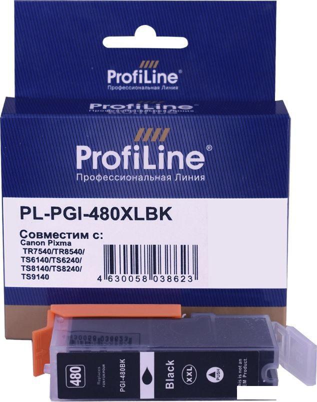 Картридж ProfiLine PL-PGI-480XLBK (аналог Canon PGI-480XLBK_BK)