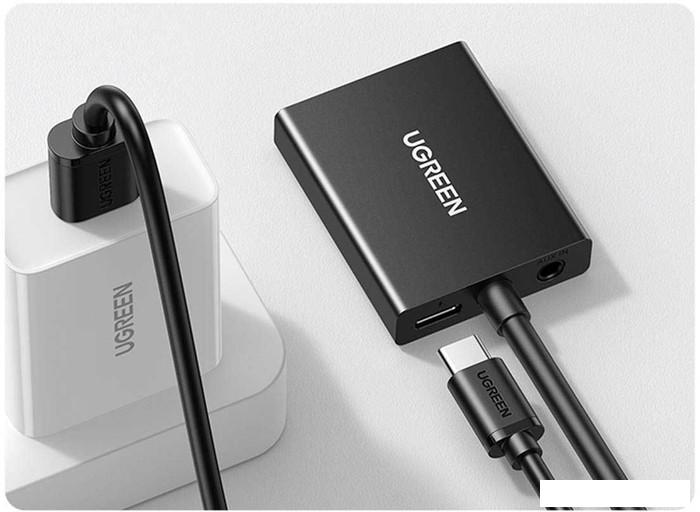 Адаптер Ugreen CM513 50945 HDMI/3.5 мм - VGA