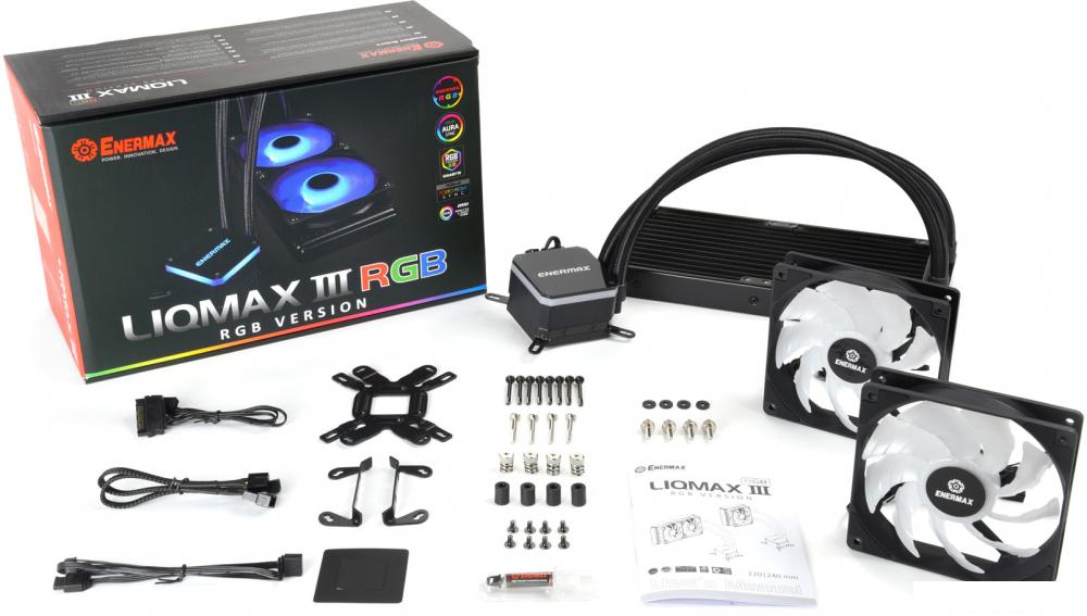 Кулер для процессора Enermax LIQMAX III RGB 240 ELC-LMT240-RGB
