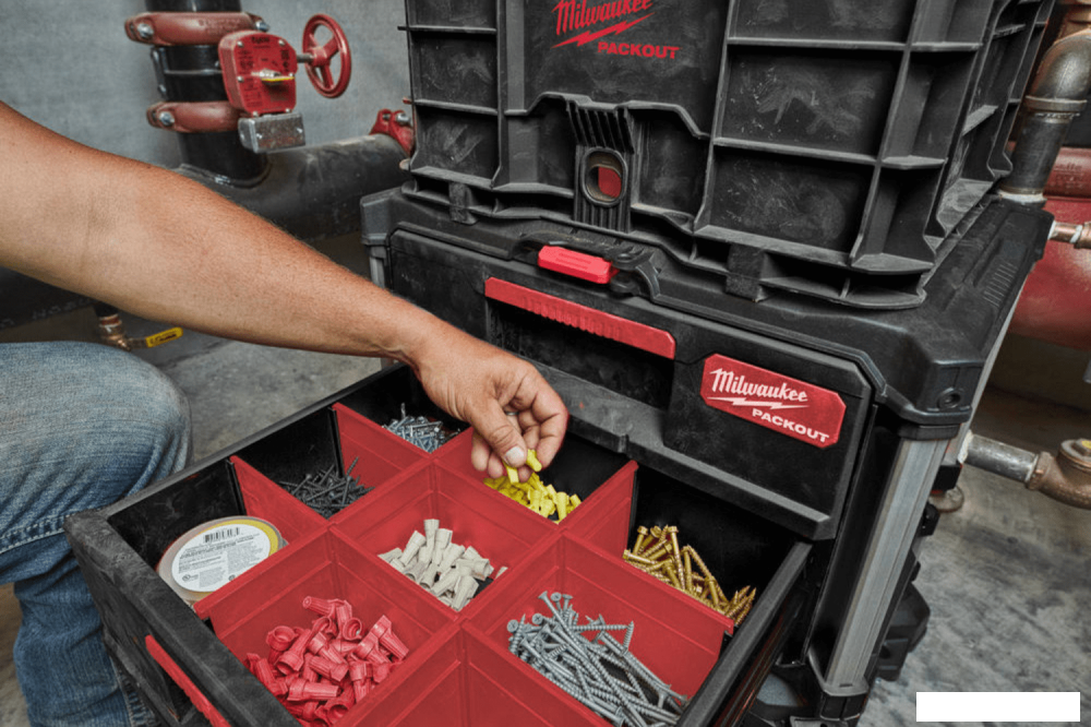 Ящик для инструментов Milwaukee Packout 2 Drawer Tool Box 4932472129