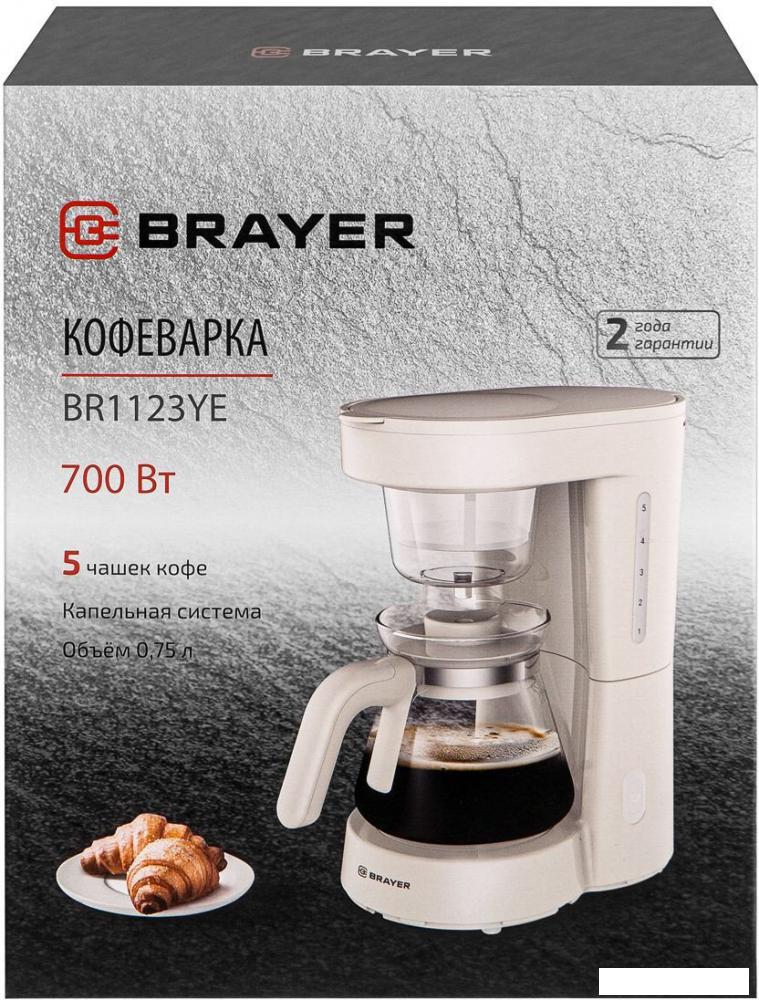 Капельная кофеварка Brayer BR1123YE