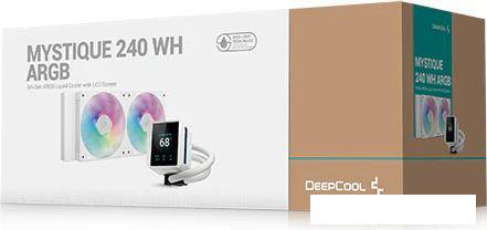 Система жидкостного охлаждения для процессора DeepCool Mystique 240 WH ARGB R-LX240-WHDSNMCP-G-1