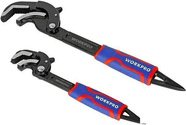 Ключ трубный Workpro WP202574 (2 шт)