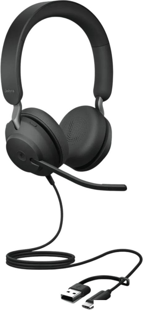 Офисная гарнитура Jabra Evolve2 40 SE MS Stereo USB-C/A