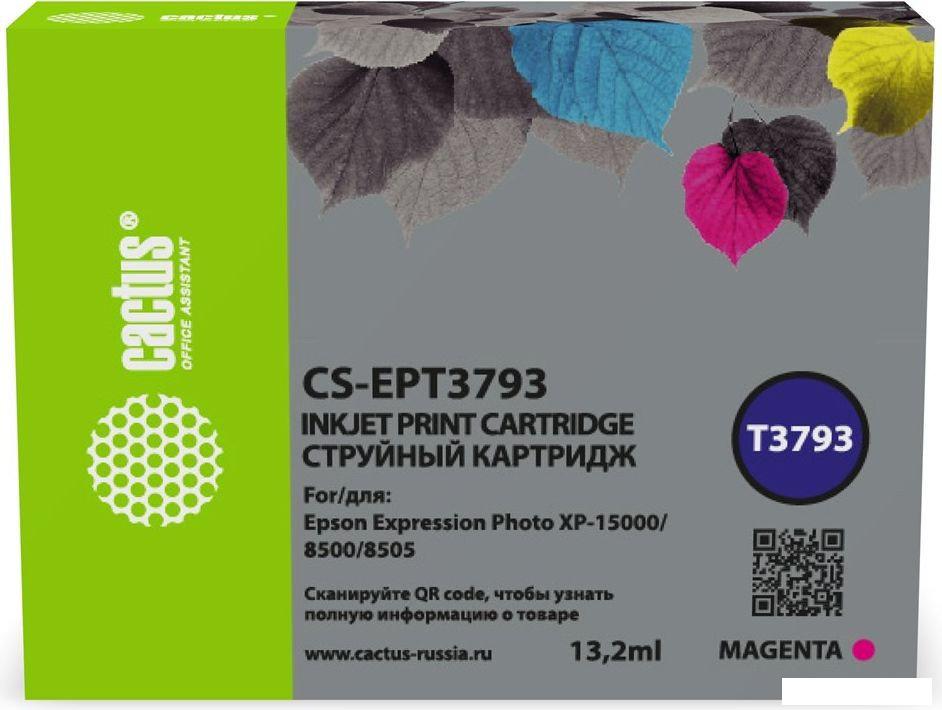 Картридж CACTUS CS-EPT3793 (аналог Epson EPT3793)
