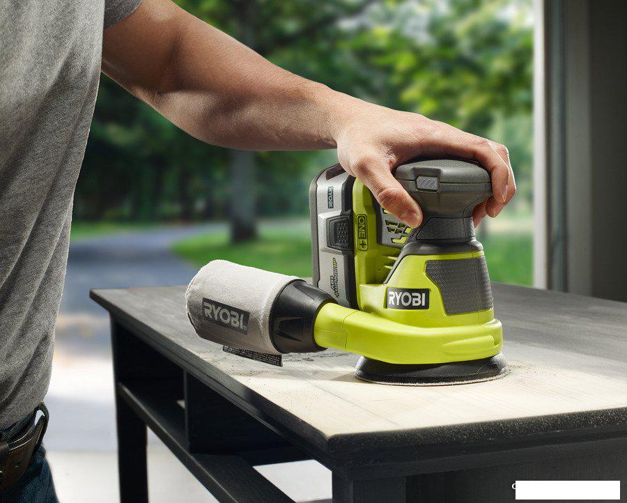 Эксцентриковая шлифмашина Ryobi R18ROS-0 5133002471 (без АКБ)