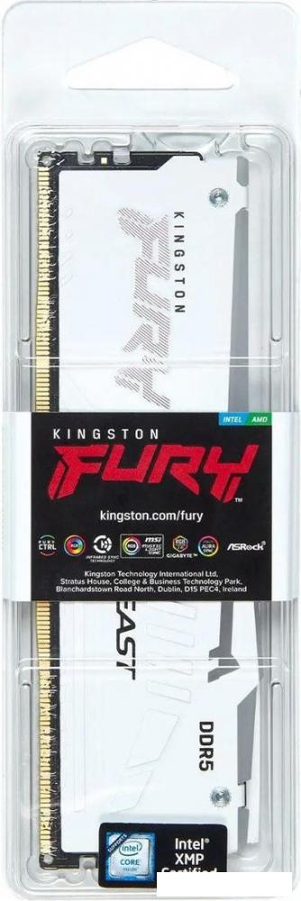 Оперативная память Kingston FURY Beast RGB 16ГБ DDR5 6000 МГц KF560C40BWA-16