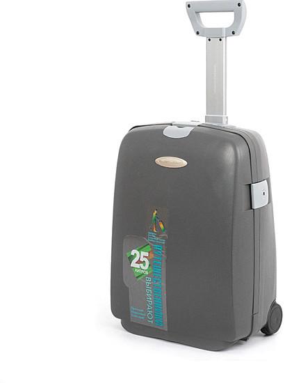 Чемодан-спиннер Francesco Molinary 337-HL301/3-21GRY (серый)