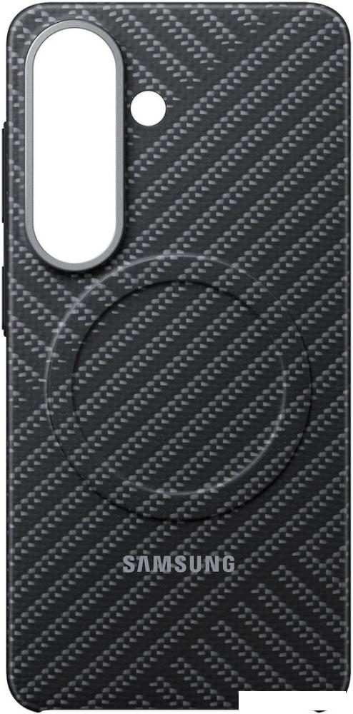 Чехол для телефона Samsung Carbon Magnet Case для Samsung Galaxy S26 (темно-серый)