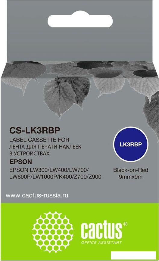 Картридж CACTUS CS-LK3RBP (аналог Epson LK3RBP)