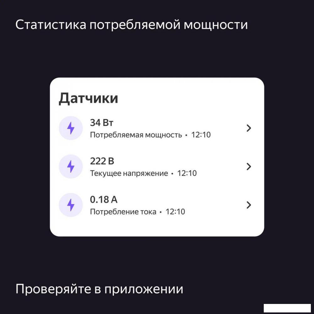 Умная розетка Яндекс YNDX-00540WHT (белый)