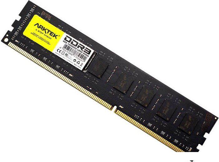 Оперативная память Arktek 4ГБ DDR3 1600 МГц AKD3S4P1600