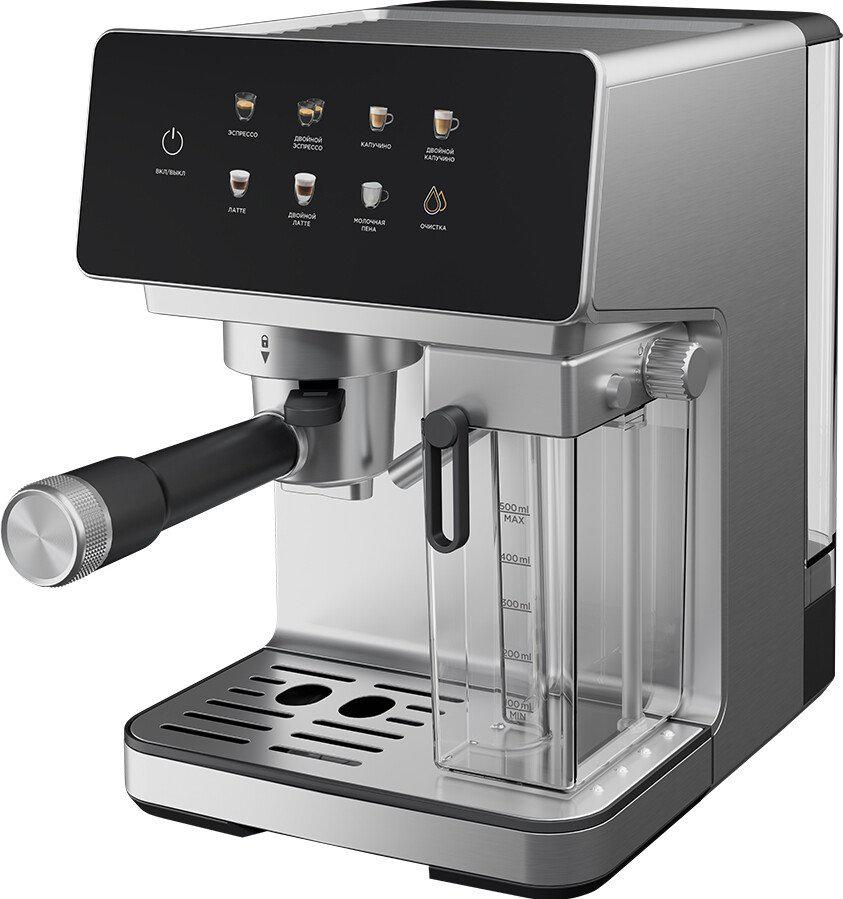 Рожковая кофеварка Weissgauff WCM-355 DBx Automatic Cappuccino ColorTouch