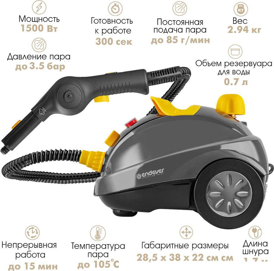 Пароочиститель Endever Odyssey Q-808