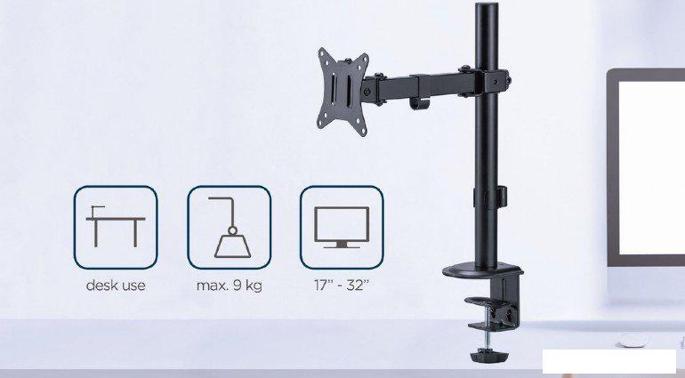 Кронштейн для монитора Gembird MA-D1-03