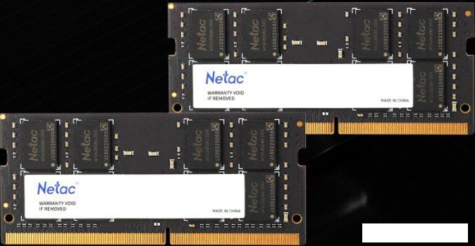 Оперативная память Netac Basic 4GB DDR4 SODIMM PC4-21300 NTBSD4N26SP-04