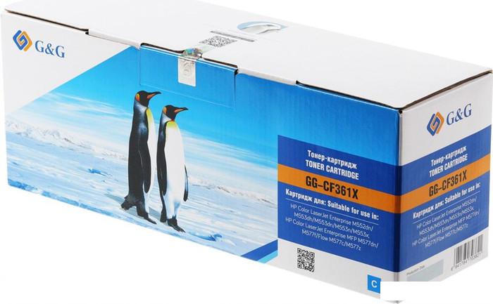 Картридж G&amp;G GG-CF361X (аналог HP CF361X)