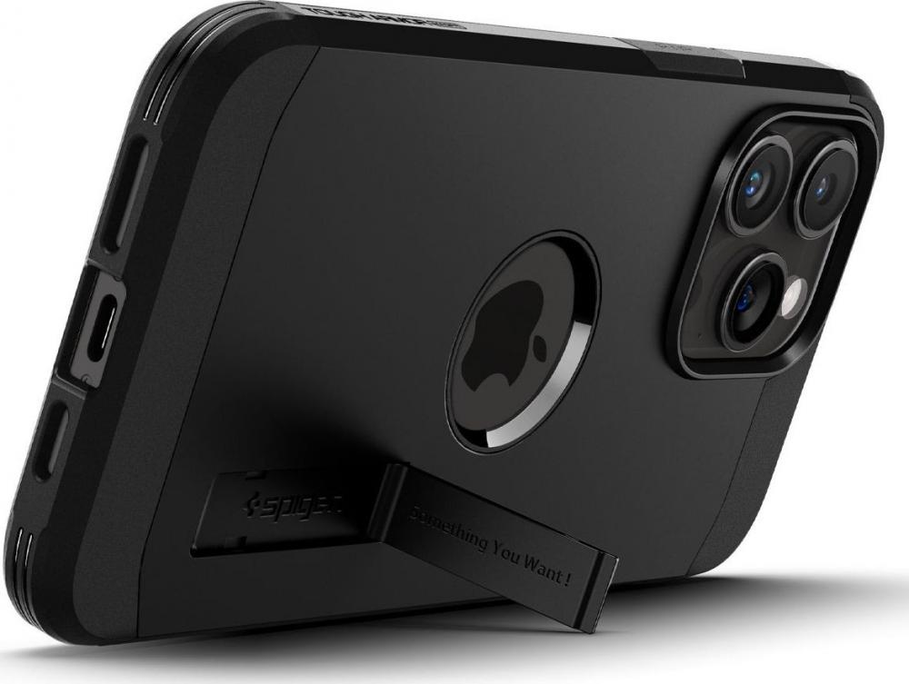Чехол для телефона Spigen Tough Armor (MagFit) для iPhone 15 Pro ACS06733 (черный)