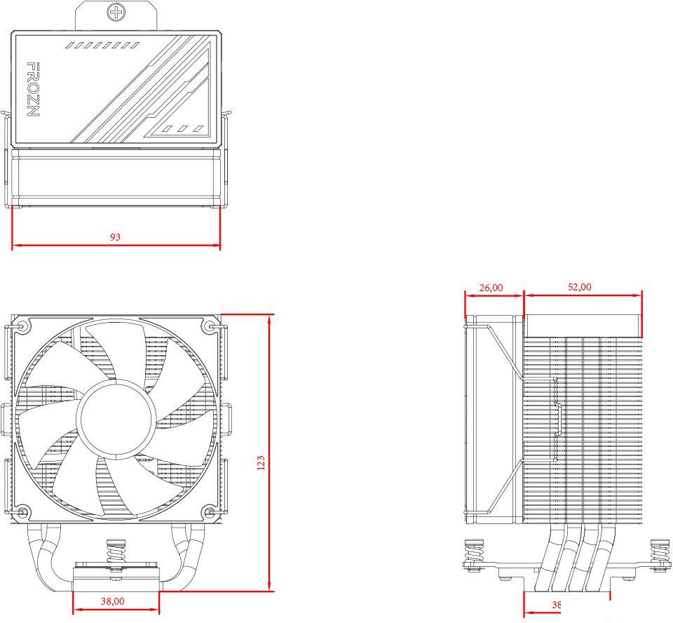 Кулер для процессора ID-Cooling Frozn A400 ARGB