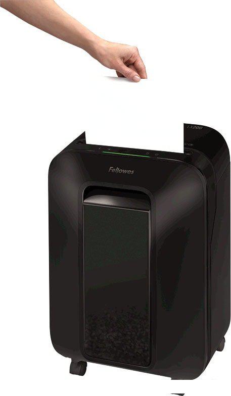 Шредер Fellowes PowerShred LX200 (черный)