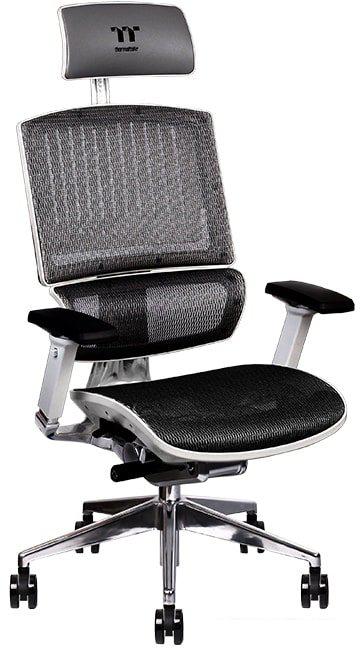 Офисное кресло Thermaltake CyberChair E500 GGC-EG5-BWLFDM-01 (серый)