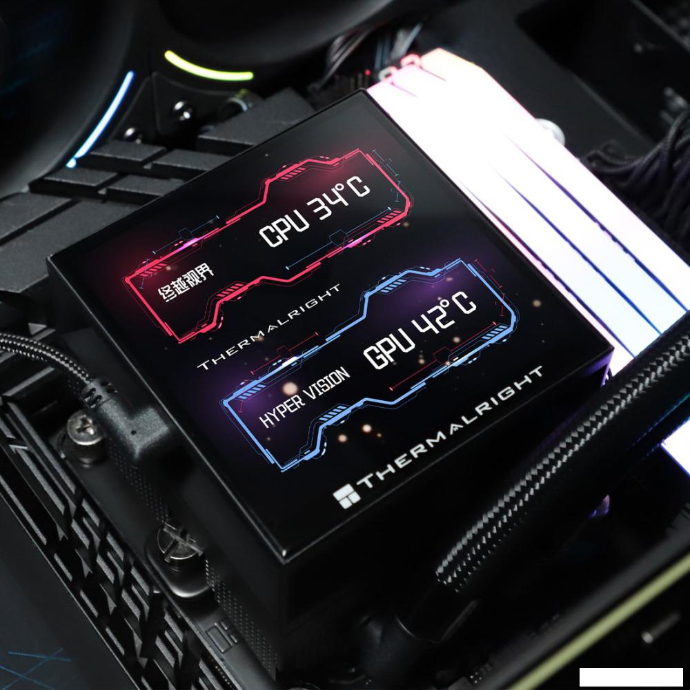 Система жидкостного охлаждения для процессора Thermalright Hyper Vision 360 ARGB (черный)